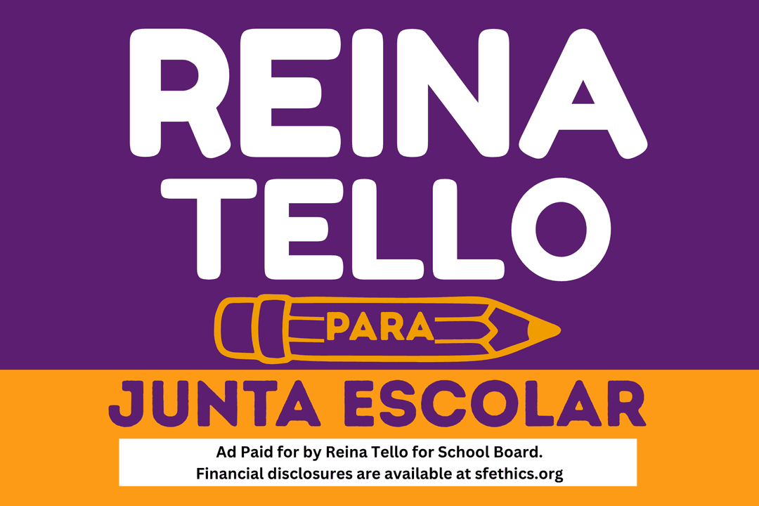 Reina Tello para la Junta Escolar